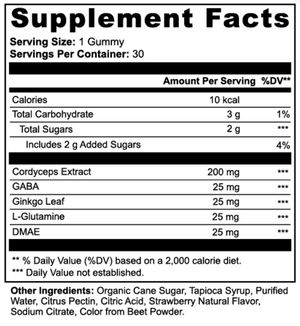 Cordyceps Energy Gummies