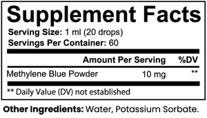 Methylene Blue Drops