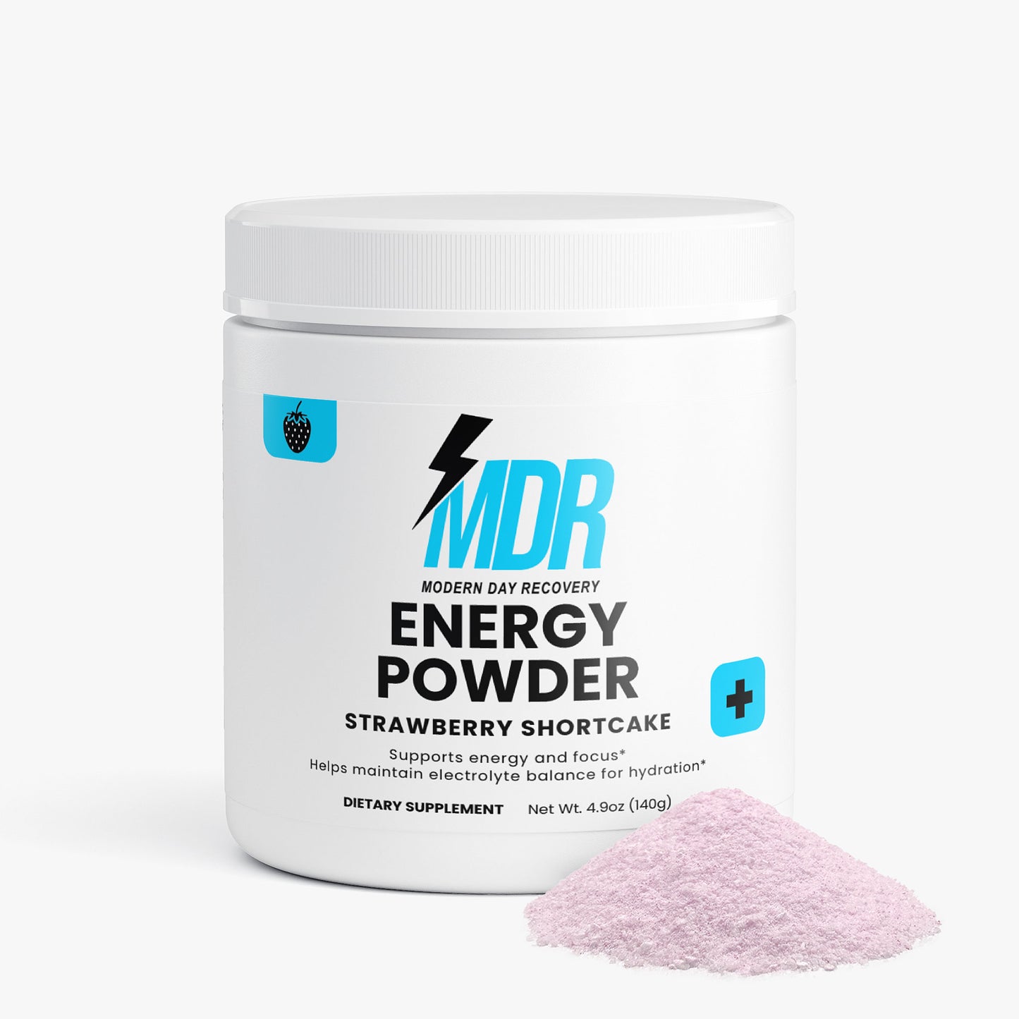 Energy Powder (Strawberry Shortcake)