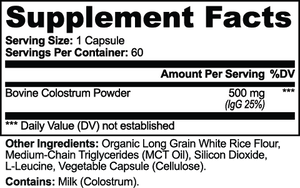 Colostrum Wellness Capsules