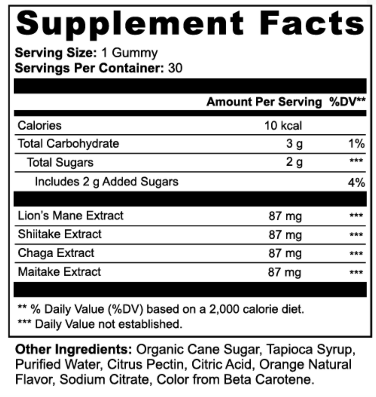 Adaptogen Vitality Gummies